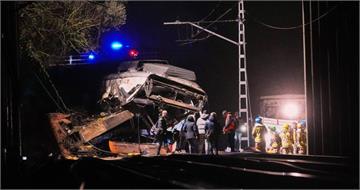 2天內第3起脫軌意外！西班牙通勤列車撞擋土牆　司機亡、逾37傷