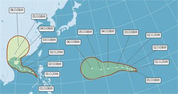 兩熱帶性低氣壓生成！TD10成颱接近台灣？氣象粉專：提高警覺勿過度緊張