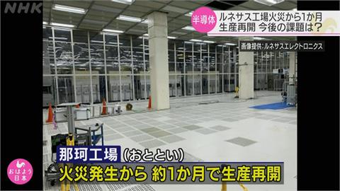 日本瑞薩電子火災後復工 預估五月底前恢復產能
