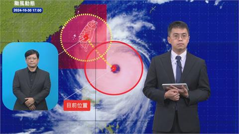 快新聞／強颱康芮結構完整　「3地區」恐出現14級以上強陣風