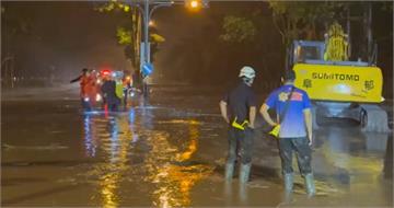 花蓮馬太鞍溪堰塞湖又溢流！大量泥水淹沒台9線　現場畫面曝光