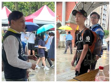 快新聞／葉元之遇「民主突襲檢查」　赴板中校慶活動、遭學生大聲嗆離開