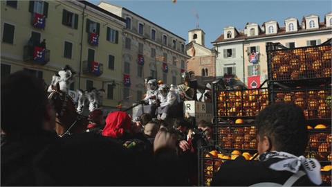義大利「柳橙大戰」睽違3年登場　民眾重裝上陣狂歡