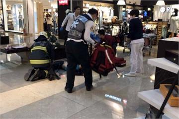購物中心男子墜樓 頭顱破裂當場死亡