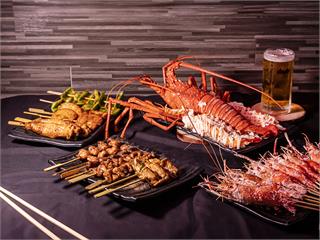 草屯夜店風串燒！下酒菜美味微醺混搭　現撈海產口味超鮮！
