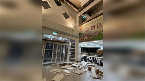 快新聞／颱風襲擊後又遇卑南6.1強震　台東體中多棟建築設備受損狀況曝光了