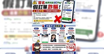 「假綠界科技」網址竊個資　輸入信用卡資訊恐遭盜刷、騙轉帳