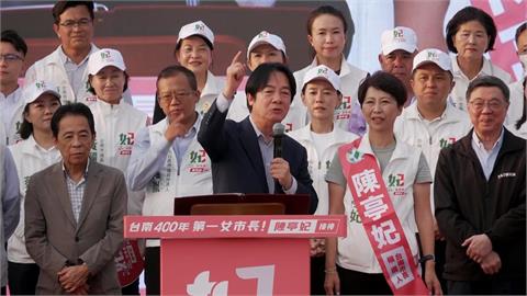 台南市長民調支持度輾壓！　陳亭妃大勝謝龍介36.8％