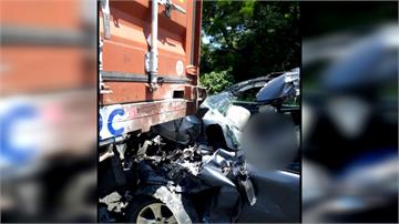 貨車疑似誤闖五楊高架釀追撞  休旅車駕駛亡