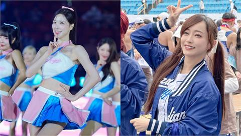 啦啦隊(影)／來跑有香！富邦FA「大哥」李皓禎領軍5女孩為「高雄馬」選手暖心掛牌