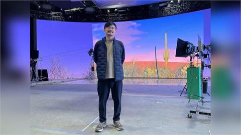 教學直通產業現場！台藝大廣電系主任陳靖霖前進《民視虛擬棚》實戰學習