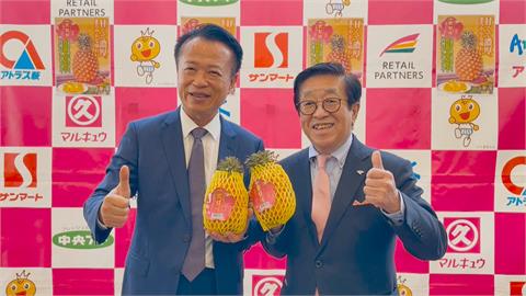 翁章梁率業者打進國際 東京食品展秀優鮮品牌
