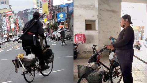 北市砍人案後…台南「忍者哥」揹武士刀遭警攔查！本尊揭：鋤頭做的道具