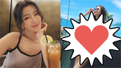 泰國「比基尼妹子」辣曬日光浴！正面竟是「48歲曾雅蘭」網愣：侯昌明有批准？