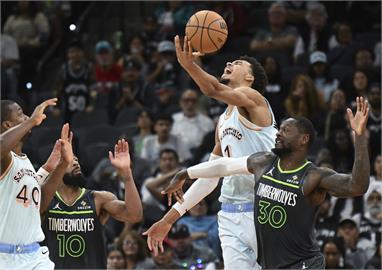 NBA(影)／灰狼展現堅強防守　再度把對手得分壓在92分以內獲勝