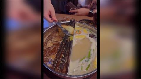 真的「筷」煮鍋! 火鍋撈出塑膠筷!店家回應了
