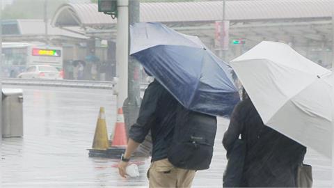 快新聞／雨彈炸北台！5縣市豪、大雨特報　一路下到明天