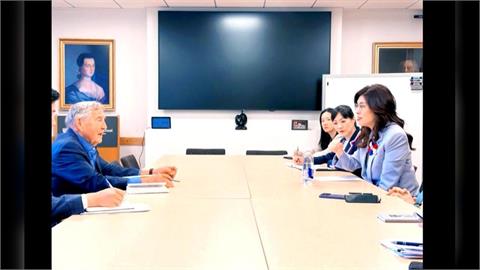 鄭麗文對談「修昔底德陷阱」之父　遭質疑去呼籲美國回應習近平期待？