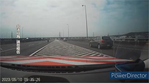 騎車上國道遭攔查　男情緒失控揮拳襲警