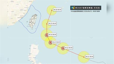 快新聞／米克拉颱風路徑曝光！專家揭「對台影響」