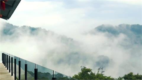 苗栗無菜單餐館三面環山　吃飯配雲海超享受