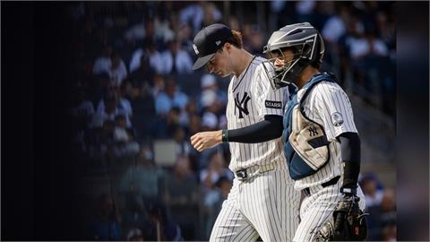 MLB(影)／洋基火球王牌被強襲球打下場！施利特勒自認狀況不錯下一場應可出賽