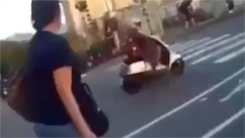 女騎士裙襬捲散熱風扇卡車陣　交管員警見狀借剪刀速救援