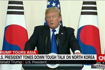 外交髮夾彎？川普柔性喊話籲北朝鮮上談判桌
