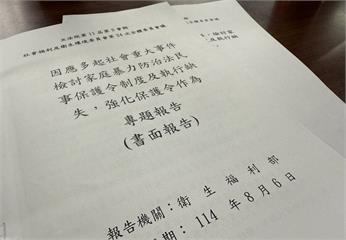 保護令2.0出爐！衛福部祭二新措施   「5類加害人應羈押」
