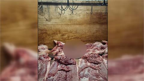 台南傳統市場「鼠啃豬肉」　網友笑：主廚親自驗收？