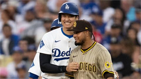 MLB(影)／你怎麼還在笑？道奇主帥氣到被趕出場　大谷觸身球上壘卻嘻嘻哈哈