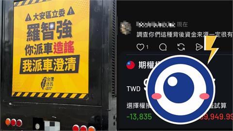 砸百萬派車反擊羅智強！藍白粉竟疑資金來源　他霸氣秀帳戶金額：這兩週而已