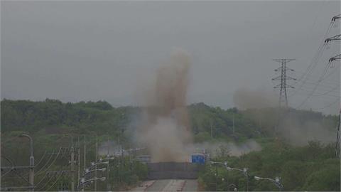 南韓42億投資飛了！北朝鮮炸毀連通2國道路　引爆瞬間曝光