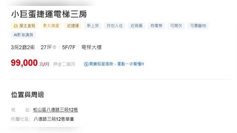 特蒐／隔套出租賺很大！台北老公寓變3套房「每間月租36K」掀熱議
