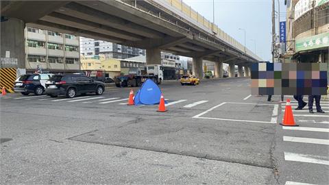 快新聞／台中梧棲嚴重車禍！聯結車碰撞機車　7旬女騎士遭輾當場身亡