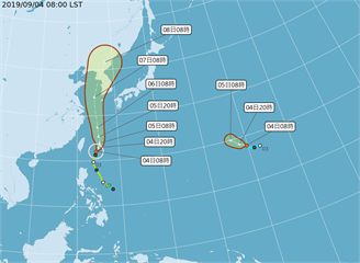 「玲玲」轉中颱！中部以南豪大雨恐下到周末