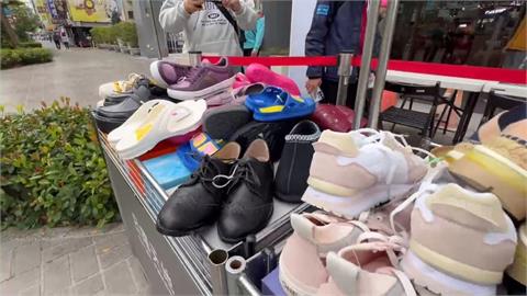 台中Outlet邀民眾化身投手　投中指定區域「名牌鞋免費送」
