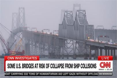 美國危橋多！巴爾的摩斷橋事件恐重演？