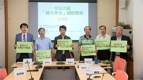 拒絕中國打壓！台派團體集結　挺「總合外交」戰略走向國際