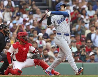 MLB(影)／大谷翔平單場雙安也沒用！道奇遭紅襪逆轉3：4吞二連敗