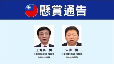 快新聞/八炯、閩南狼「反通緝」宋濤、王滬寧 王定宇讚:中共「狗官」更可能被抓