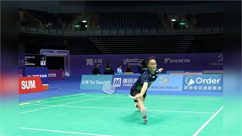 羽球(影)／高雄羽球大師賽女單爆冷！　第一種子許玟琪意外落馬衛冕夢碎