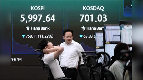 快新聞／亞洲遇大股災！日韓股紛紛暴跌　三星、海力士大跳水
