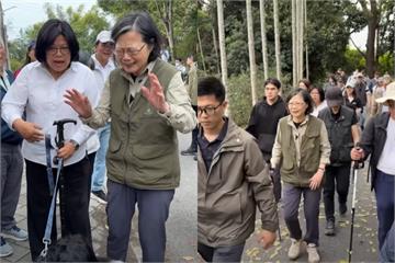 爬山突聽「這5字」秒被KO　蔡英文自嘲：當了8年總統沒想到