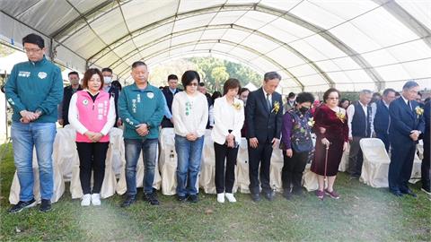 快新聞／台中228追思何欣純、江啟臣都到場　廖苓惠籲藍白不要害台