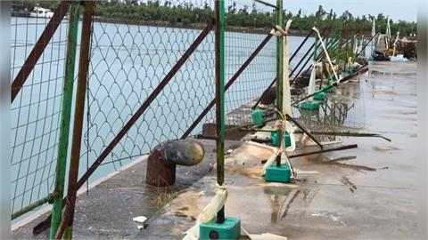 丹娜絲重創將軍漁港「碼頭欄杆未修」　夏日音樂節安全堪憂