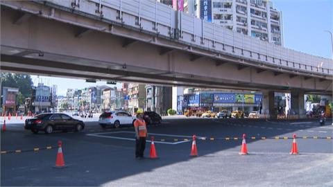 公館圓環提前完工改正交路口　週二首個上班日車流成考驗