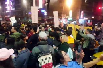 《勞基法》遊行抗議民眾竄流西門町 西區交通大亂