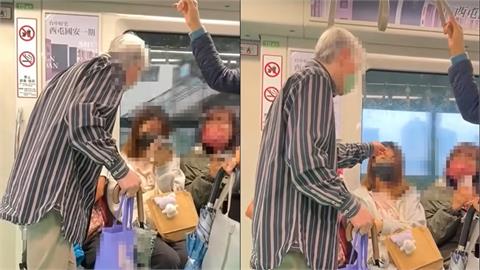 又見博愛座爭議！台中捷運老翁逼女乘客讓座　飆罵： 你有沒有受教育？