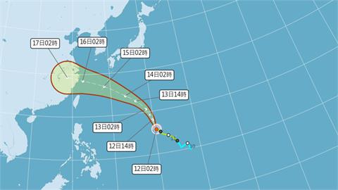 貝碧佳「持續長胖」恐轉中颱！專家曝「3變數」：這天靠近台灣